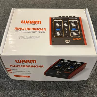 Warm Audio RingerBringer 100% Analog Ring Modulation Pedal Moog MF-102 reincarnation 2024 - Black image 9