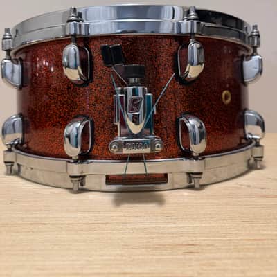 TAMA STARCLASSIC JAPAN (ORANGE SPARKLE) 14X6.5 SNARE DRUM starclassic image 8