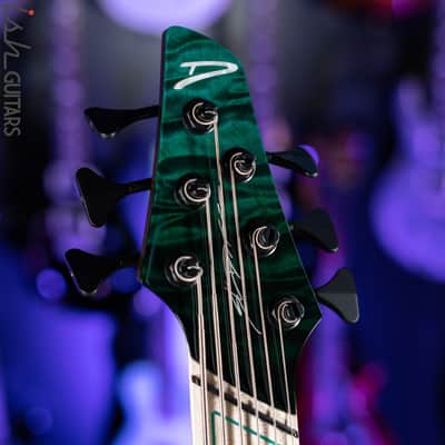 Dingwall Z3 6-String Bass Green to Turquoise Fade image 6