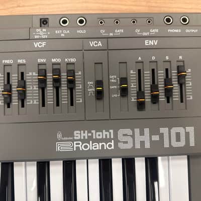 Roland SH-101 32-Key Monophonic Synthesizer 1982 - 1986 - Gray image 4