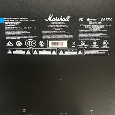 Marshall Code CODE50 50-Watt 1x12" Digital Modeling Guitar Combo 2016 - Present - Black image 9
