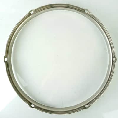 Slingerland 12"Radio King-Engraved BRASS NOB Tom Drum Rim/Hoop Stick-Chopper USA image 7