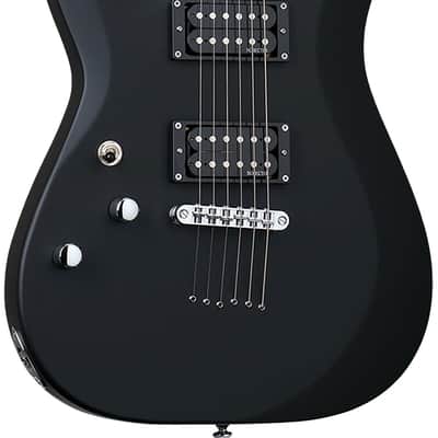 Schecter C-6 Deluxe Left Handed Solid-Body Electric Guitar Satin Black image 11