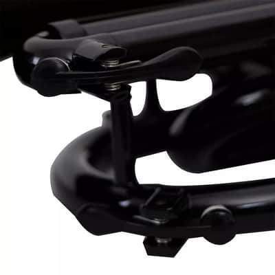 Tromba Pro Professional Bb Cornet - Black | Lightweight ABS Body with Stainless Steel Pistons & TrueNote Brass Leadpipe | Adjustable Tuning Slides & Valve Trigger | Durable & Beginner-Friendly image 5