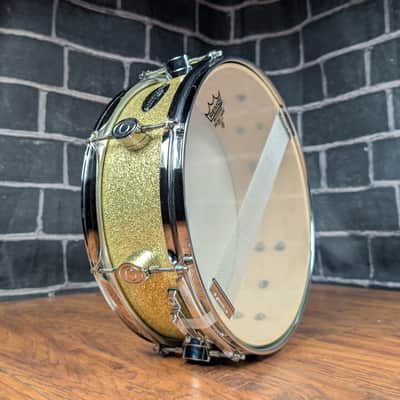 PDP by DW CX 14x5 Maple Snare Drum – Gold Sparkle • 2000s Era • Maple Shell • DW‑Inspired Hardware • Shows Light Wear image 14