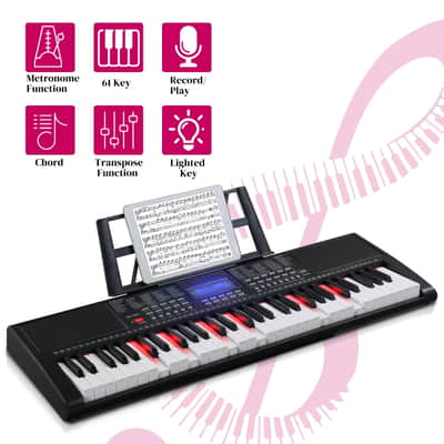 Glarry GEP-105 61-Key Portable Electronic Piano Keyboard image 6
