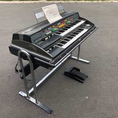 Elka X 705 Vintage Organ (Super Artist 707, X 707) 1979 Black image 2