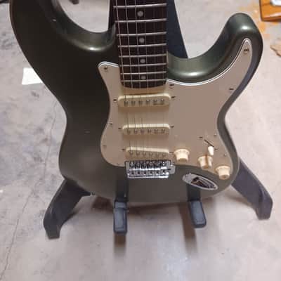 Galveston Strat Copy 1980's - Green image 1