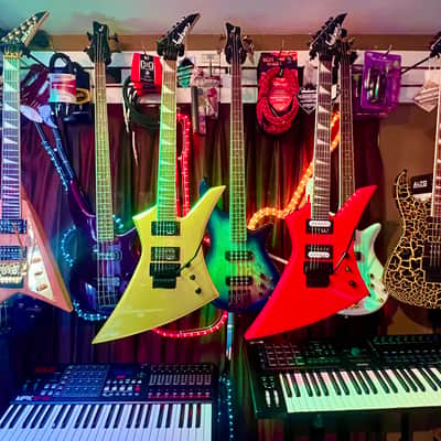 Jackson X Series Dinky DK1A Electric Guitar & On-Stage GBE4990CG Deluxe image 13