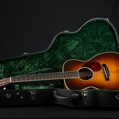 Bourgeois OM LSH Custom Aged Tone Adirondack Spruce and Granadillo Sunburst NEW image 25