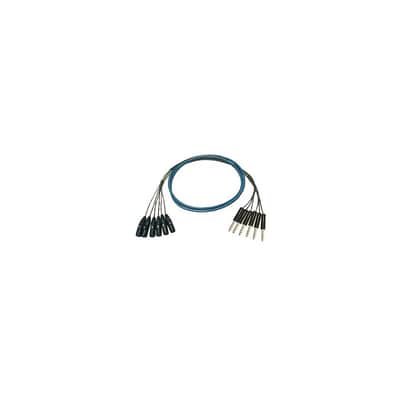 Whirlwind 25' Medusa Multitrack Series 6-Channel XLR Male to 1/4  TRS Male Fanout Snake Cable image 2