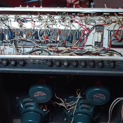 1975 FENDER SUPER REVERB SILVERFACE image 4
