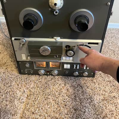 Akai X-335 Reel to Reel Tape Recorder - Grey image 1
