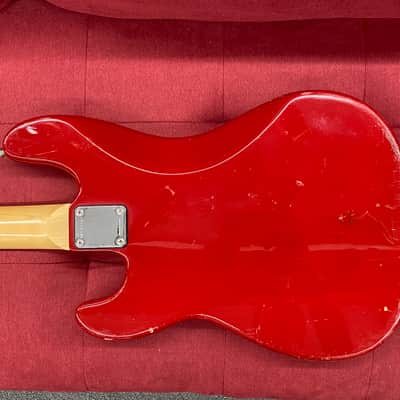Squier by Fender 50th Anniversary P-Bass 1996 - Torino Red image 16