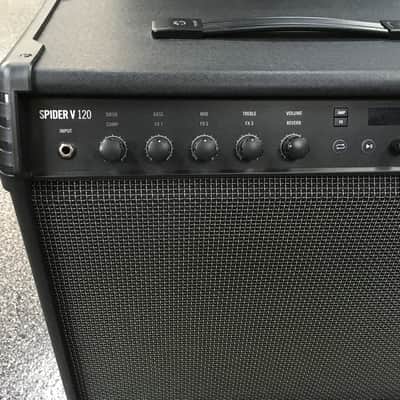 Line 6 Spider V 120 120-Watt 1x12" Digital Modeling Guitar Combo 2016 - 2018 - Black image 2