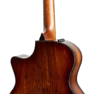 Taylor PS14ce Honduran Rosewood V-Class Acoustic Electric Guitar, Sinker Redwood image 11