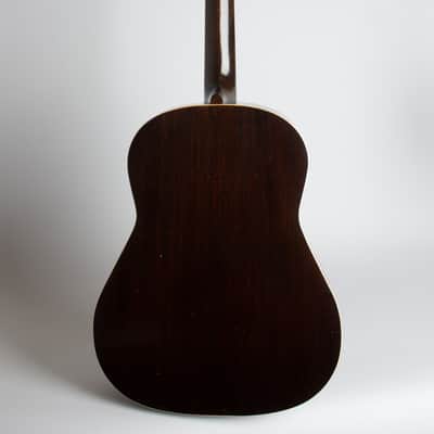 Recording King Ray Whitley Jumbo Model 1028 Flat Top Acoustic Guitar, made by Gibson (1940), ser. #920-F-14, original black hard shell case. image 2