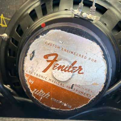 Fender Deluxe 1972 all original vintage Silverface amplifier amp image 5