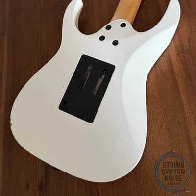 Ibanez RG350 DX Guitar, White, 2007, WIZZARD II NECK image 2