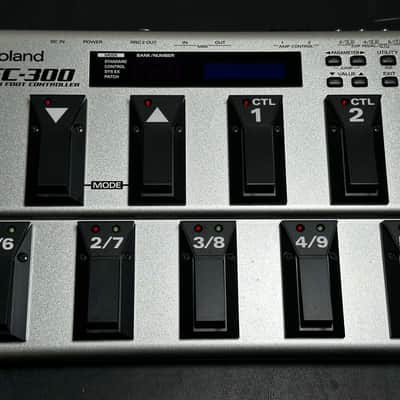 Roland FC-300 MIDI Footswitch Controller 2010s - Silver image 3