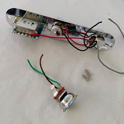 Squier Telecaster Controls Cover - Loaded! Customizable! image 3