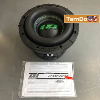 Deaf Bonce Apocalypse DB-SA2508 8" Subwoofer 800W Dual 2Ohm FOR Car Audio System image 1