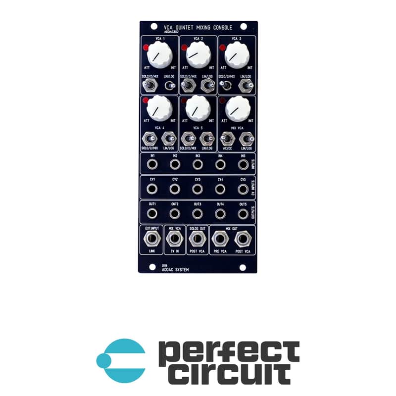 ADDAC System ADDAC802 VCA Quintet image 1
