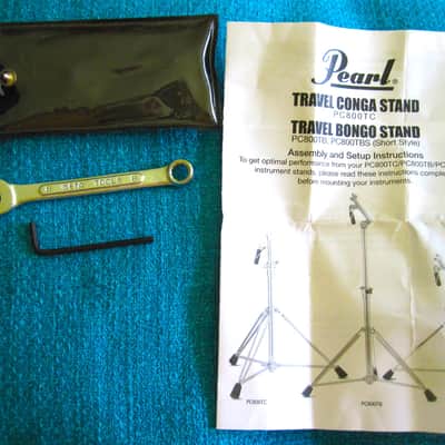Pearl Travel Conga Bongo Stand Tools Wrench & Allen Key image 2