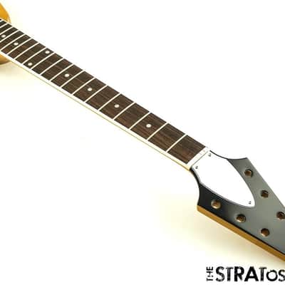 Gibson USA 70s Flying V Model BODY + NECK American Slim Taper Antique Natural image 5