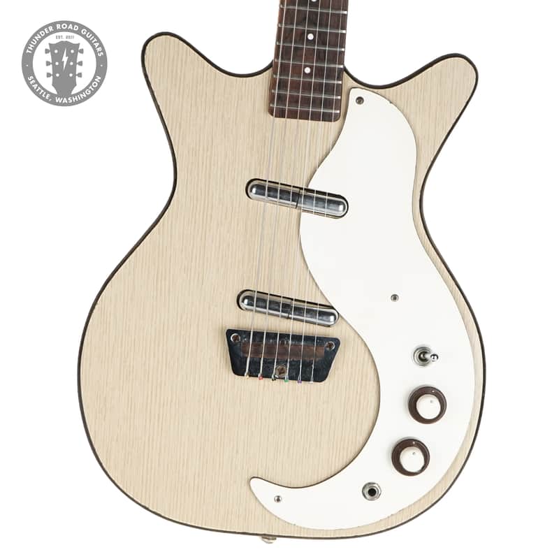 1963 Danelectro DC-2 5025 Shorthorn Blonde Formica image 1
