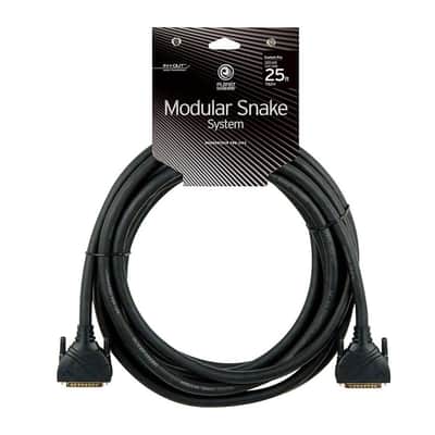 Planet Waves PW-DB25MM-25 Modular Snake DB25 Core Cable - 25'