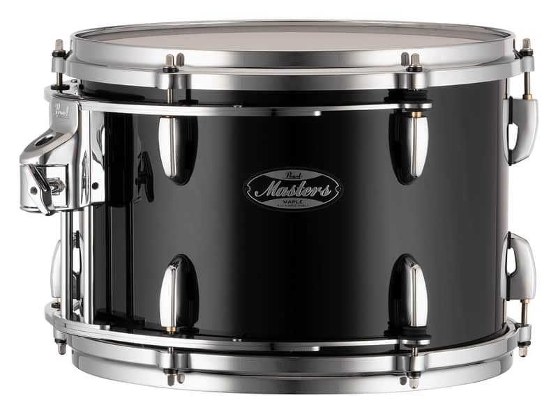 Pearl Masters Maple 13x9" Piano Black Premium Lacquer #103 Rack Tom Tom Drum w/GyroLock | WorldShip | NEW | Authorized Dealer image 1
