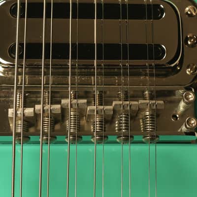 2013 Rickenbacker 330/12S 12-string Sea Green w/Rose Morris sound hole image 23