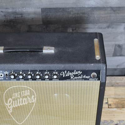 Pre-Owned 1965 Fender Vibrolux Reverb Model AA864 with Flightcase - LOCAL PICKUP ONLY image 7