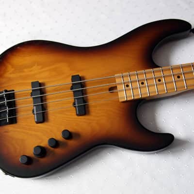 Schecter Jazz Bass TEXAS American Series 2002 Tobacco Sunburst image 1