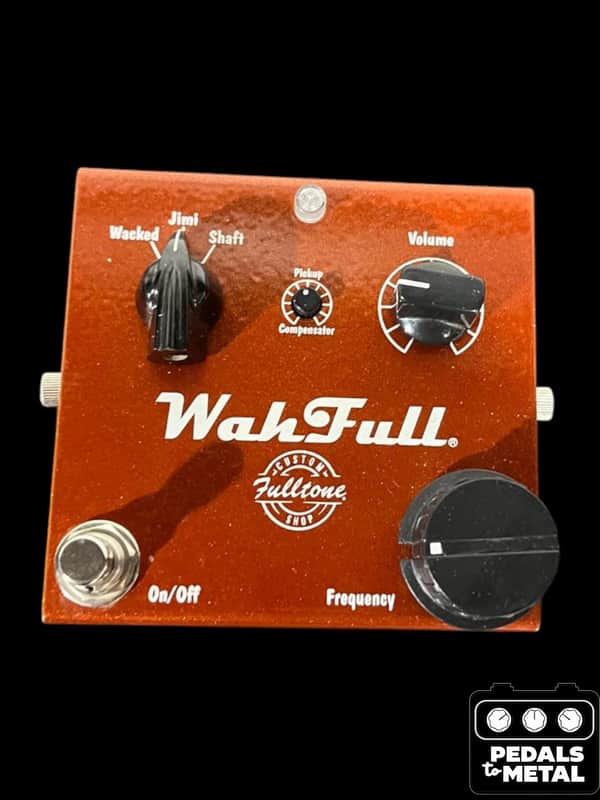 Fulltone CS-WF Custom Shop Wahfull 2010s - Red - X17824 image 1