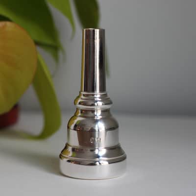 Bob Reeves Brass Arc 4G Trombone Mouthpiece - Silver plated image 2