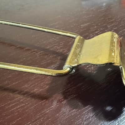 Gibson Vintage 1950's ES-295 ES-225 Gold Wrap Trapeze Tailpiece 1952 1953 1954 1955 1956 1957 1958 1959 image 3