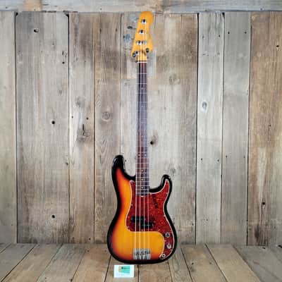 Fender Precision Bass 1963 Refin w/ New Modern HSC - Sunburst image 2