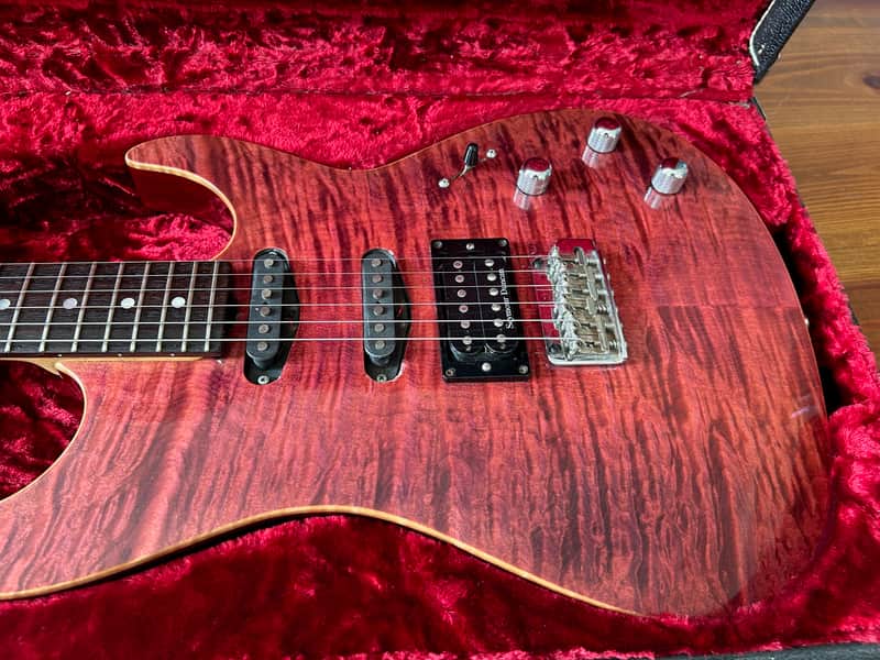 Grosh Bent Top Custom 2003 - great playing and sounding boutique guitar image 1