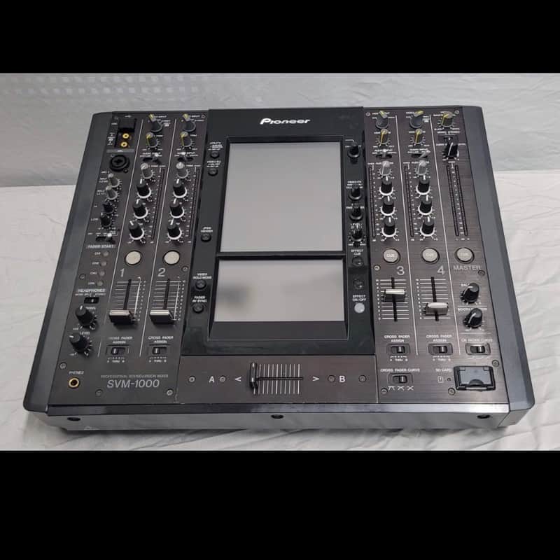 2010s Pioneer SVM-1000 Audio/Video DJ Mixer Black