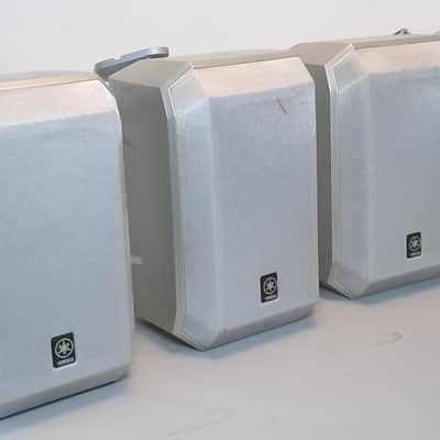 Yamaha NS-AP1500S Satellite Speakers Silver Surround Home Theater Set of 4 image 4