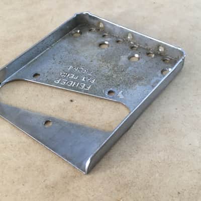 Lefty Fender American Vintage 1962 Reissue Serial Tele Bridge Plate USA Relic image 3