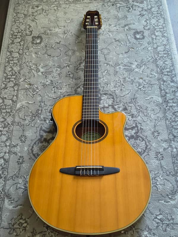 Yamaha APX5NA 2007 nylon hybrid pickup 48'' modern classical guitar crossover image 1