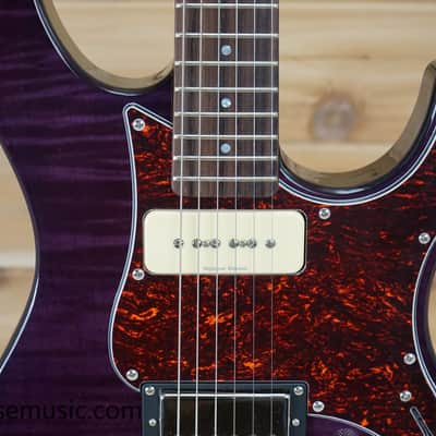 Yamaha PAC611HFM Pacifica - Trans Purple image 3