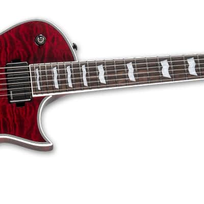 LTD EC-1000 QM - See Thru Blk Cherry Fluence (LEC1000QMSTBC) image 3
