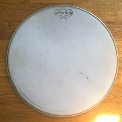 Vintage Ludwig Weathermaster Tom Drum Batter Head 13” USA Logo Coated 1960s Rare image 2