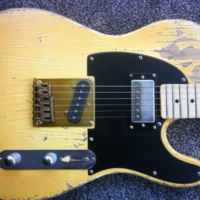Telecaster Keith Richards "Micawber". 50's - Blond Blackguard image 10
