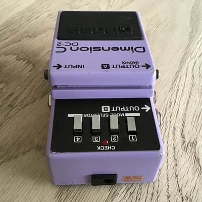 Boss DC-2 Dimension C (Blue Label) 1985 - 1989 - Purple image 5