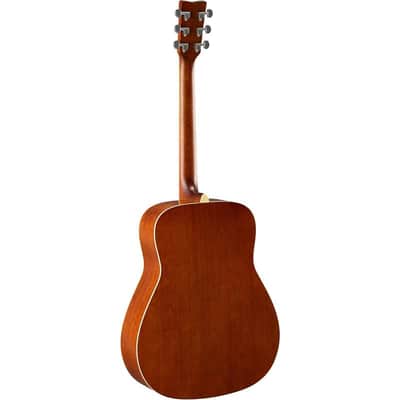 Yamaha FG820L Left-Handed Acoustic Guitar - Natural image 4